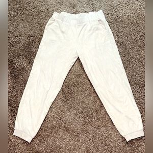 Tan velvet Banana Republic Sweatpants size medium good condition